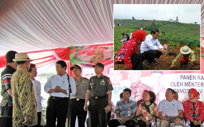 Mentan jadi `Penghulu` Ijab Kabul Petani Bawang Putih dan Bulog